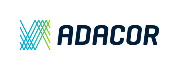 Startup-Essen – ADACOR linksbuendig RGB 800px Logo Variante