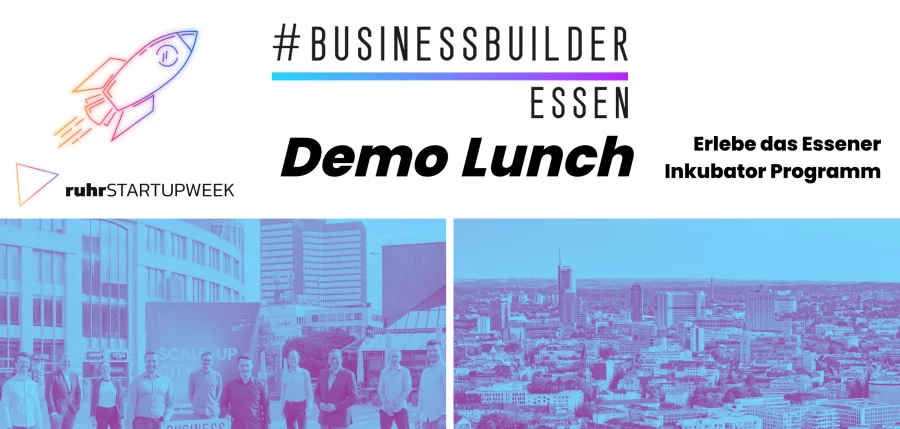 Startup-Essen – LIVESTREAM: EWG Business Builder Demo Lunch
