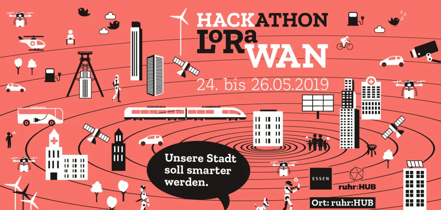 Startup-Essen – Stadt Essen ruft auf: "Unsere Stadt soll smarter werden" Hackathon LoRaWan