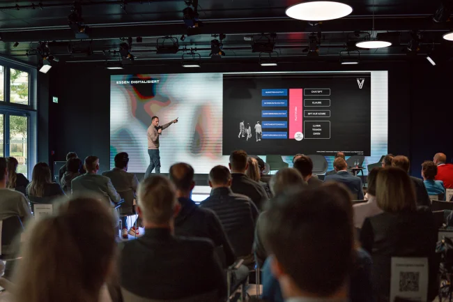 Startup-Essen – Bühnenbild von Essen Digitalisiert